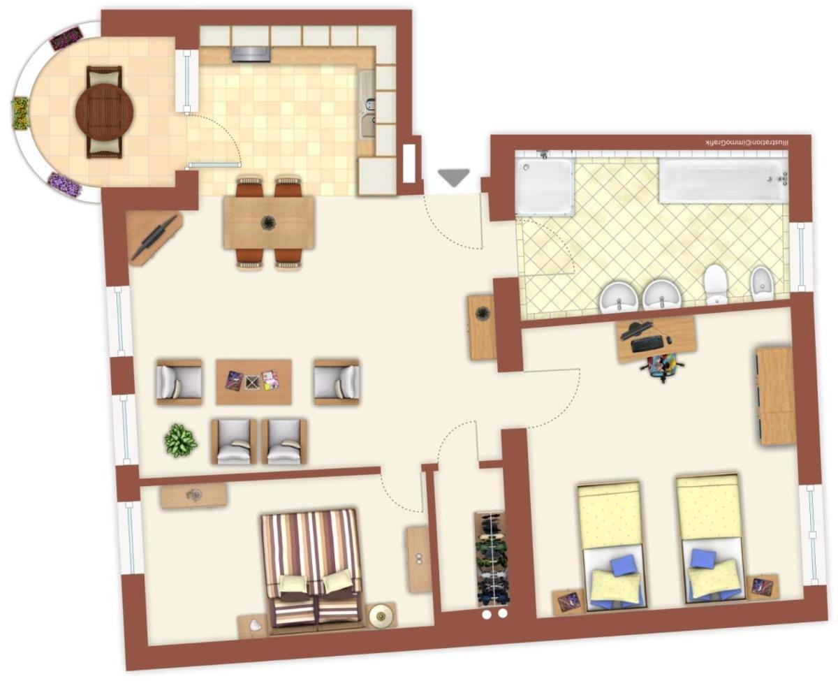 Haus Drei Schwestern, Traumzeit 로스토크 외부 사진